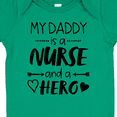 thumbnail image 4 of Inktastic My Daddy is a Nurse and a Hero Boys or Girls Baby Bodysuit, 4 of 5