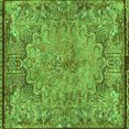 thumbnail image 1 of Ahgly Company Indoor Square Persian Green Traditional Area Rugs, 8' Square, 1 of 1