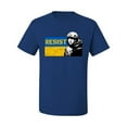 thumbnail image 2 of Support Ukrainian Flag Zelensky RESIST Men's Graphic T-Shirt, Royal, Medium, 2 of 4