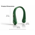 thumbnail image 6 of New Portable Neck Fan, Hands Free Bladeless Fan,5 Speeds USB Powered Desk Fan Rechargeable Headphone Design Wearable Personal Fan, 6 of 9