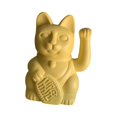 thumbnail image 3 of Escultura de estatuas de gato de la de dibujos animados, de resina de animales de trabajo artístico de para pequeña sala, Oro BLESIY Estatuilla del gato de la suerte, 3 of 8