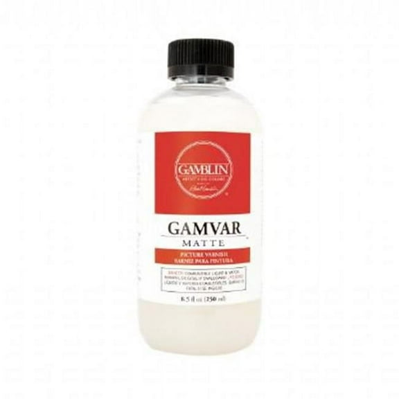 Gamblin Gamvar Picture Varnish, Matte, 8.5 oz