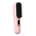 thumbnail image 3 of Plancha de pelo Mini cepillo alisador 2 en 1 Rizador y alisador Anti rosa, 3 of 9