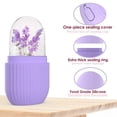thumbnail image 6 of 3pcs Facial Ice Cube Mold + Jade Roller & GuaSha Set, Reusable Silicone Cold Therapy Skin Care Tools, Roller Msagger for Neck Eye for Face and Body Massager, 6 of 10