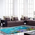 thumbnail image 3 of Soft Rug Large Area Rugs, Beautiful Underwater World Comfortable Indoor Carpet, Baby Play&nbsp;Mat for Living Room Bedroom Nursery Decor Floor Mat 60 X 39 Inch Carpet Runner, 3 of 5