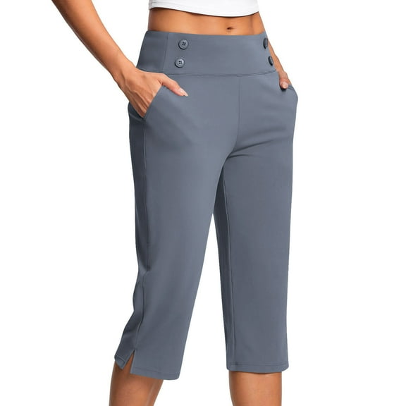 Capris For Women Sevevn Women Oversized Drying Tight Elastic Comfortable Fitness Pants Yoga Pants