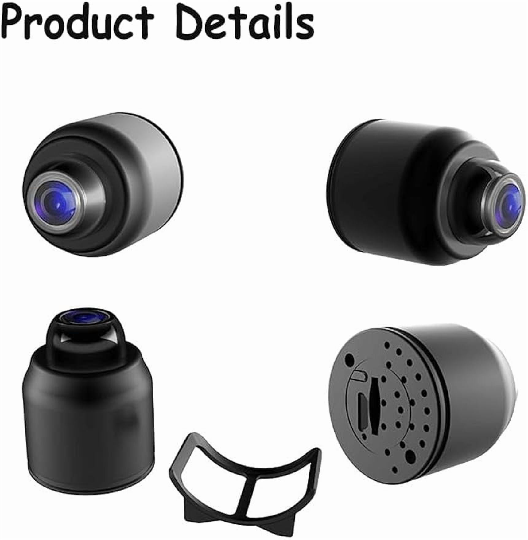 Bccnerty Camera, 5g Mini Wireless WiFi 1080p Hd, Full Hd Security Camera with Night Vision, Motion Detection, Remote App Control, Spy Camera with Audio/Video for Home, Indoor & Outdoor Use