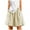 Khaki, variant on Vhkiploz Summer Shorts for Women Knee-Length Elastic Waist Wide Leg Shorts High Waisted Outerwear Loose Breathable Summer Home Shorts Dark Blue L