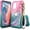 Pink Aqua, variant on NGB SUPREMACY For Samsung A16 5G Phone Case Galaxy A16 5G Phone Case Ring Holder Wrist Strap Lanyard Women’s Samsung Galaxy A16 5G Phone Case Samsung Galaxy A16 Case