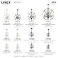 thumbnail image 2 of Livex Lighting - Aria - 12 Light Grande Foyer Chandelier In Shabby Chic, 2 of 9