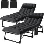 2 Pack (Black Cot w/2 Sided Cotton Pad)