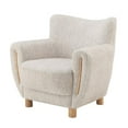 thumbnail image 4 of New Pacific Direct Bellamy Fabric Accent Arm Chair in Pasadena Beige, 4 of 12
