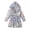 Dark Gray, variant on Kids Little Boys Girls Cartoon Hooded Bathrobe Toddler Robe Pajamas Sleepwear(Dark Gray,6-7 Years)