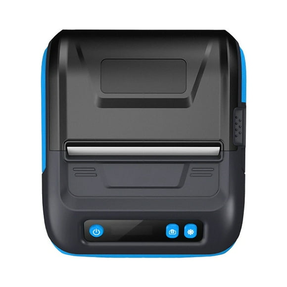 80mm Portable Bluetooth Printer Thermal Barcode Printer 3 inch Label Receipt 2 in 1 Printer ,Easy to Operate