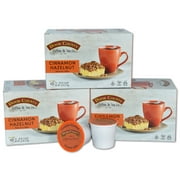 Door County Coffee Cinnamon Hazelnut Flavored Specialty Single-Serve Coffee Pods, Medium Roast, 30 Count (3 Pack, 10 Count Boxes), Compatible with Keurig 2.0 K Cup Brewers