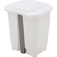 thumbnail image 3 of TRAMONTINA - Basurero T-Force, Contenedor de Cocina, de Polipropileno Inyectado en Color Blanco, con Abertura de Pedal, Capacidad de 15 L, 3 of 4