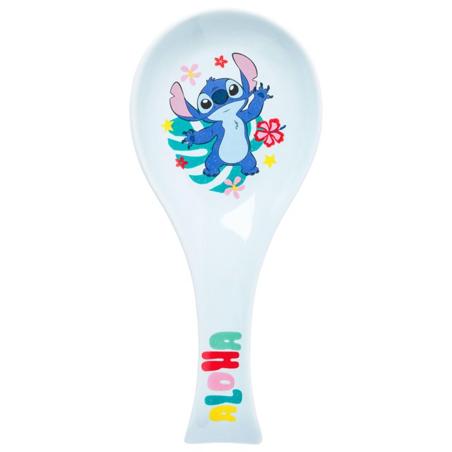 Soporte para cucharas Silver Buffalo Disney Lilo and Stitch «Aloha»