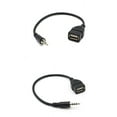 thumbnail image 4 of 4Pcs 3.5mm Male Audio AUX Jack to USB 2.0 Type A Female OTG Converter Adapter USA, 4 of 13