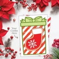thumbnail image 3 of m&h invites Christmas Cookie Cards - 50 Pack - Mini Cookie Card Backers For Packaging (Striped Present), 3 of 7
