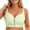 Milk Green, variant on Aivtalk Womens Push Up Bras Wireless Lace Up Minimizer Plus Size Bralettes Full Coverage Cleavage Bra Adjustable Straps Everyday T-Shirt Brassiere Rose Beige 36/80C