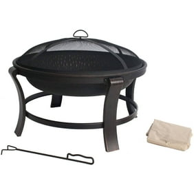 25 Fire Pit Portable Outdoor Firepit Wood Fireplace Heater Patio