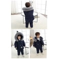 thumbnail image 3 of Winter Snowsuit, Children Clothing Sets Winter Hooded Duck Down Jacket Snowsuit, 3 of 5