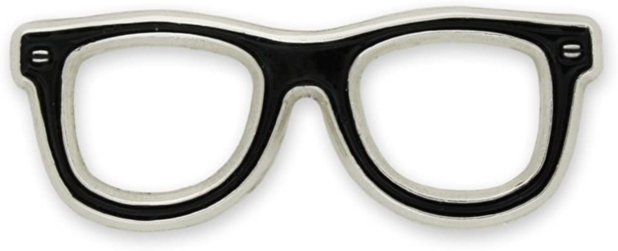 Rovkeav Black Glasses Frames Enamel Lapel Pin Optometry Eye Doctor T 