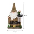 thumbnail image 3 of Mainstays Solar Gnome Welcome Statue with Lantern, 3 of 3