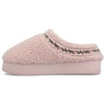 thumbnail image 3 of Journee Women's Pallmer Soft Plush Round Toe Cushioned Clog Sippers, 3 of 9