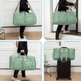 thumbnail image 4 of URSOFINE 115L Large Duffle Bag, Foldable Travel Gym Bag with Shoe Compartment, Lightweight Water Repellent Tear Resistant for Camping, Weekender, Overnight Travel, 4 of 7