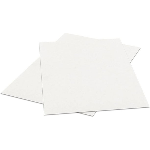 12x18 White Chipboard Cardboard Medium Weight Chipboard Sheets 25