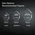 thumbnail image 2 of AISENIN 3D Crystal Photo Personalized Father Day Gifts Wife Mom Dad Kid Iceberg Shaped Engraved Crystal 3D Laser Etched Picture, Custom Memorial Anniversary Couples Gifts, 2 of 5