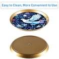 thumbnail image 5 of Peace Dove Plastic Discs Iron Pillars Dessert Table Stand Holder 32cm Height Plates 21cm 24cm 27cm, 5 of 6