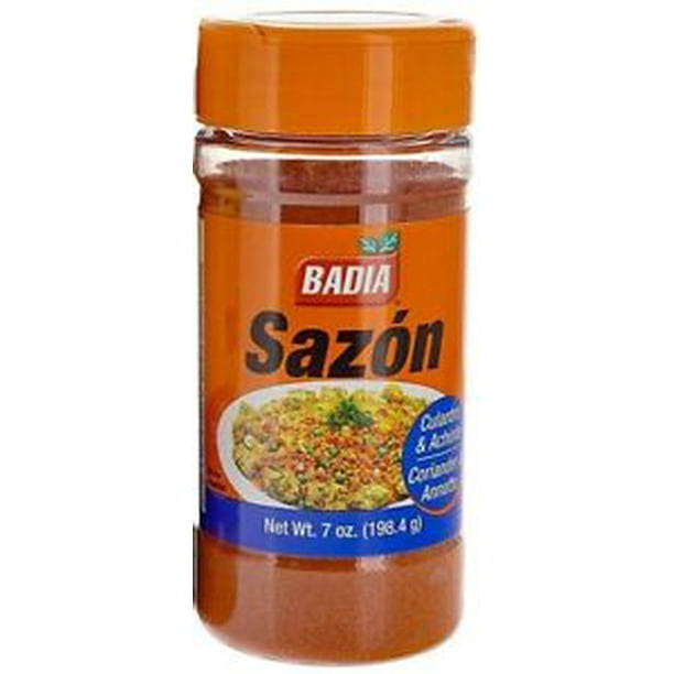 Badia Sazon Coriander & Annatto Seasoning / Culantro y Achiote, 7 oz
