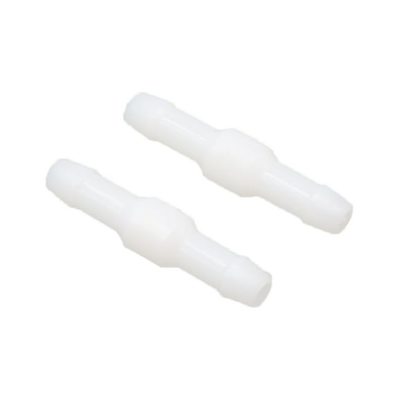 Unique Bargains 20Pcs White Plastic Joiner Air Water Fuel Hose Pipe Tube Fastener Connector