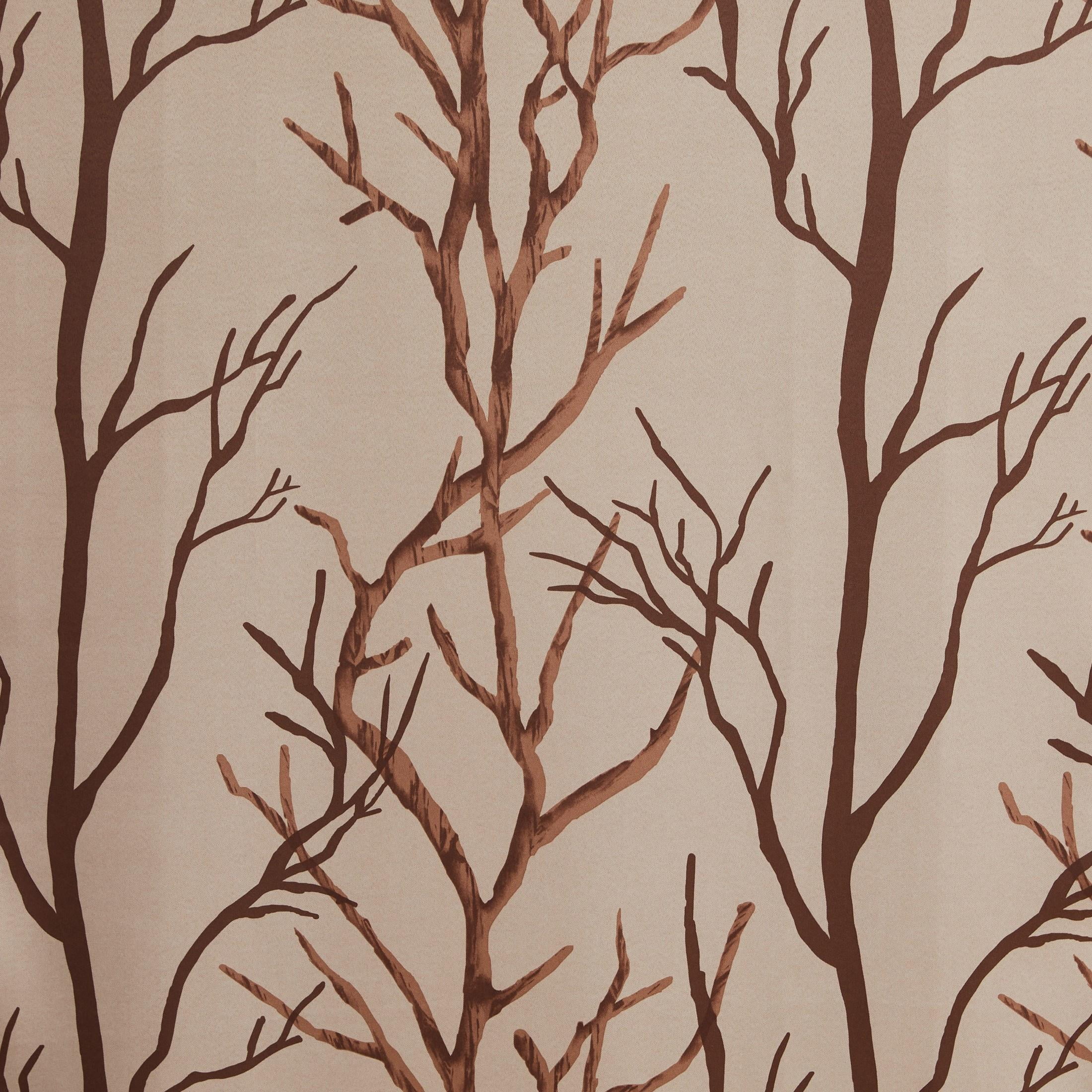 VCNY Home Kingdom Taupe Branch Grommet Blackout Curtain, 40" x 63"