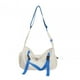 thumbnail image 1 of Bolso de hombro para hombre Sunnimix cruzado con Múltiples bolsillos correa Blanca y azul 41 cm x 18 cm x 19 cm, 1 of 8