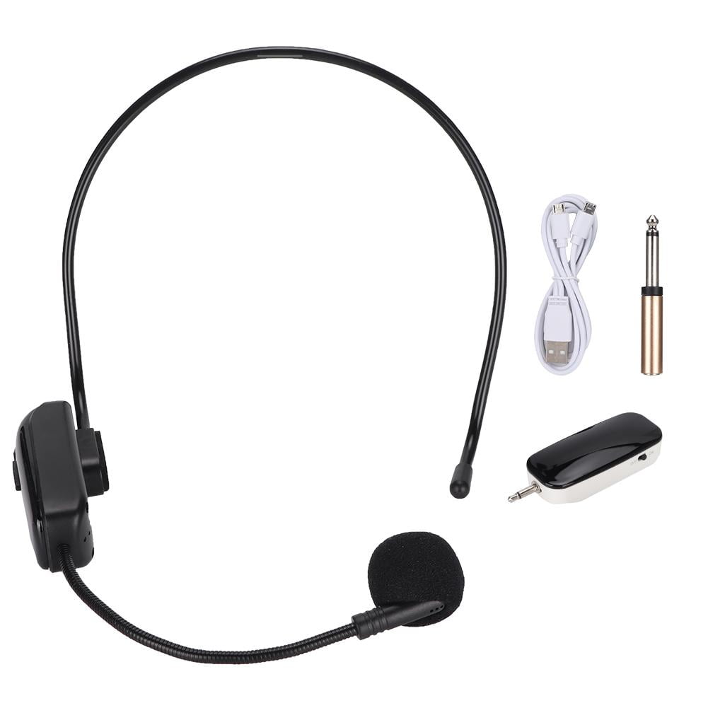 wireless microphone headset for teaching