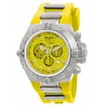 thumbnail image 2 of Invicta Men's 1385 Subaqua Noma IV Yellow Dial Chronograph Yellow Rubber Strap Dive Watch, 2 of 3