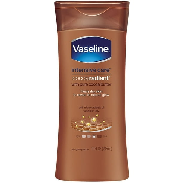Vaseline Intensive Body Lotion Cocoa Radiant with Pure Cocoa Butter 10