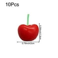 thumbnail image 7 of Jiibva 10Pcs Cherry Shaped Birthday Candles, Cute Fruit Shaped Candles, Cherry Cake Decorations Cake Cupcake Topper for Birthday Party Wedding Supplies, 7 of 7