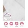 thumbnail image 6 of Easter Eggs Kitchen Dish Towels for Drying Dishes Set of 4, Purple Tulip Flower Spring Bunny Butterfly Floral Waffle Weave Microfiber Hand Tea Bathroom Towels Quick Dry & Absorbent Towel 12x12, 6 of 7