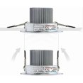 thumbnail image 3 of Recessed Lighting Housing Trim Kits Commercial White Round Ultra-Thin LED Recessed Downlight, 3 of 5