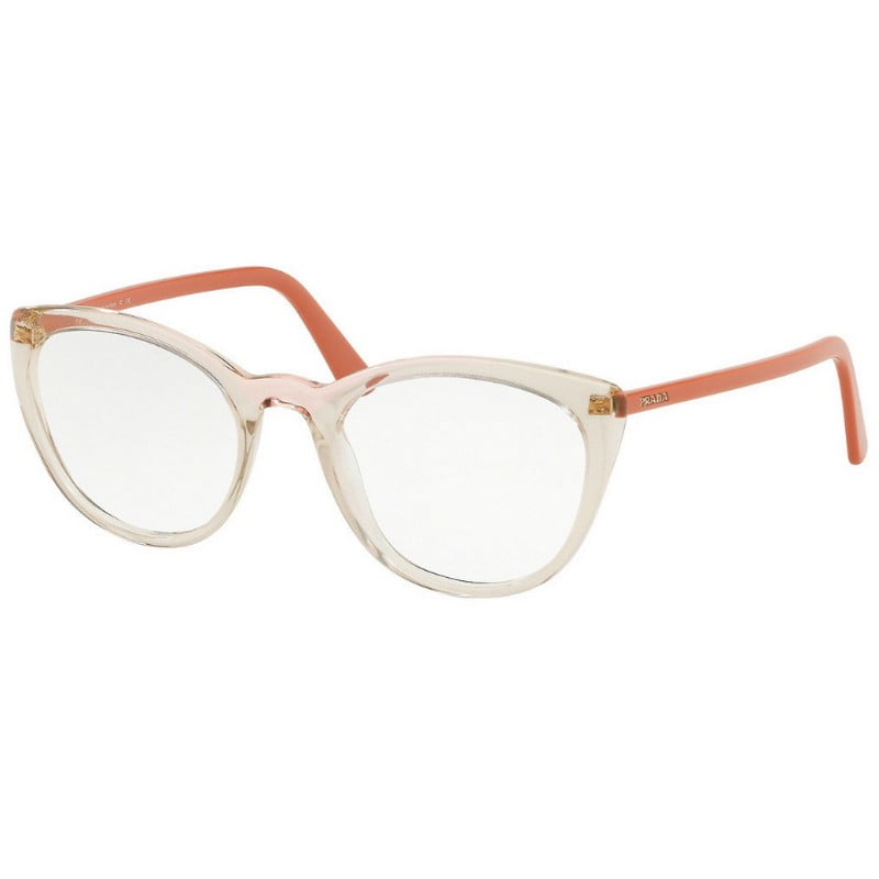 prada clear eyeglasses
