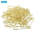 thumbnail image 3 of Uxcell Safety Pins 2.95 Inch Large Metal Sewing Pins Gold Tone 50Pcs, 3 of 5