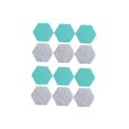 thumbnail image 3 of WEUVEB 12PCS Modern Hexagon Wall Decor Felt Panels for Home Decoration, 3 of 6