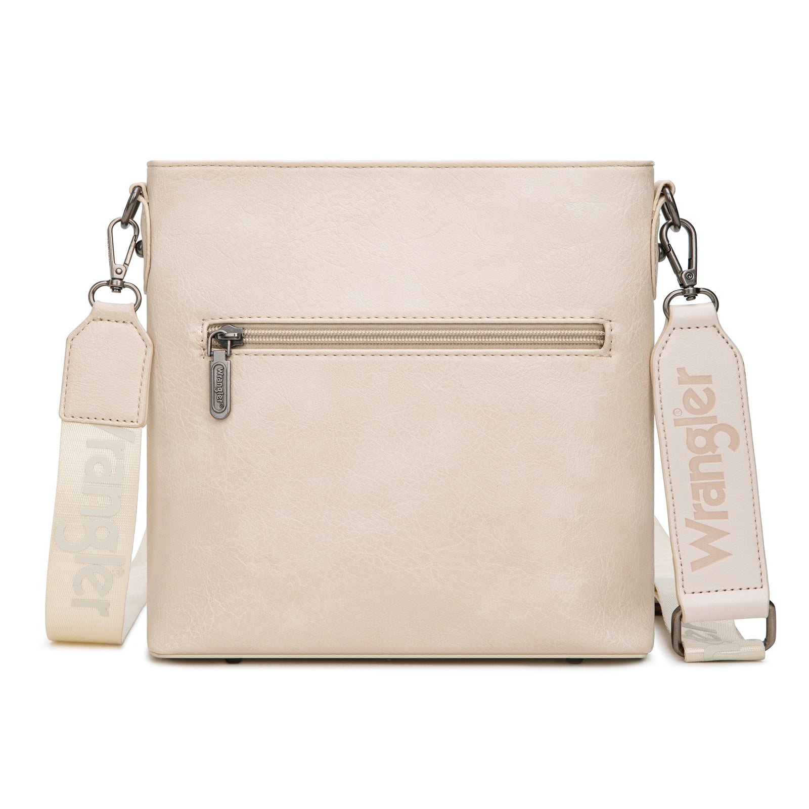 Wrangler Crossbody Purses for Women Two Tone Crossbody Bags Women Purses and Handbags, Art Tan