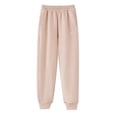 thumbnail image 1 of Pantalones a prueba de viento para mujer, otoño e invierno, paquete de pies engrosados, pantalones casuales, pantalones deportivos sueltos para exteriores, pantalones deportivos de terciopelo Harun, 1 of 4