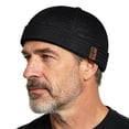 thumbnail image 5 of Helii 2 Pack Mesh Brimless Hat for Men Women Breathable Summer Cap, Lightweight Ventilated Sailor Dome Hat with Adjustable Strap, Unisex Outdoor Beach Streetwear Hat Black,One Size, 5 of 7