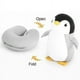 thumbnail image 3 of Deformable U-shape Travel Pillows Airplane Penguins Cushion Plush Toy Neck Pillow Car Office Nap Headrest, 3 of 5
